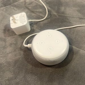 white echo dot